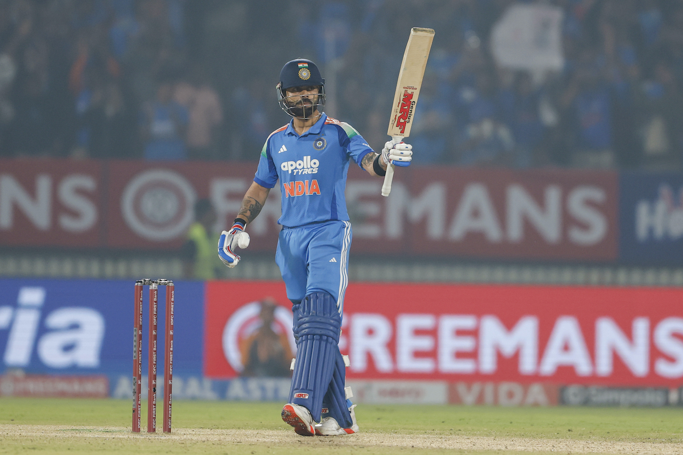 Kohli displaces Rohit to rise to No. 1 in men's ODI batting rankings